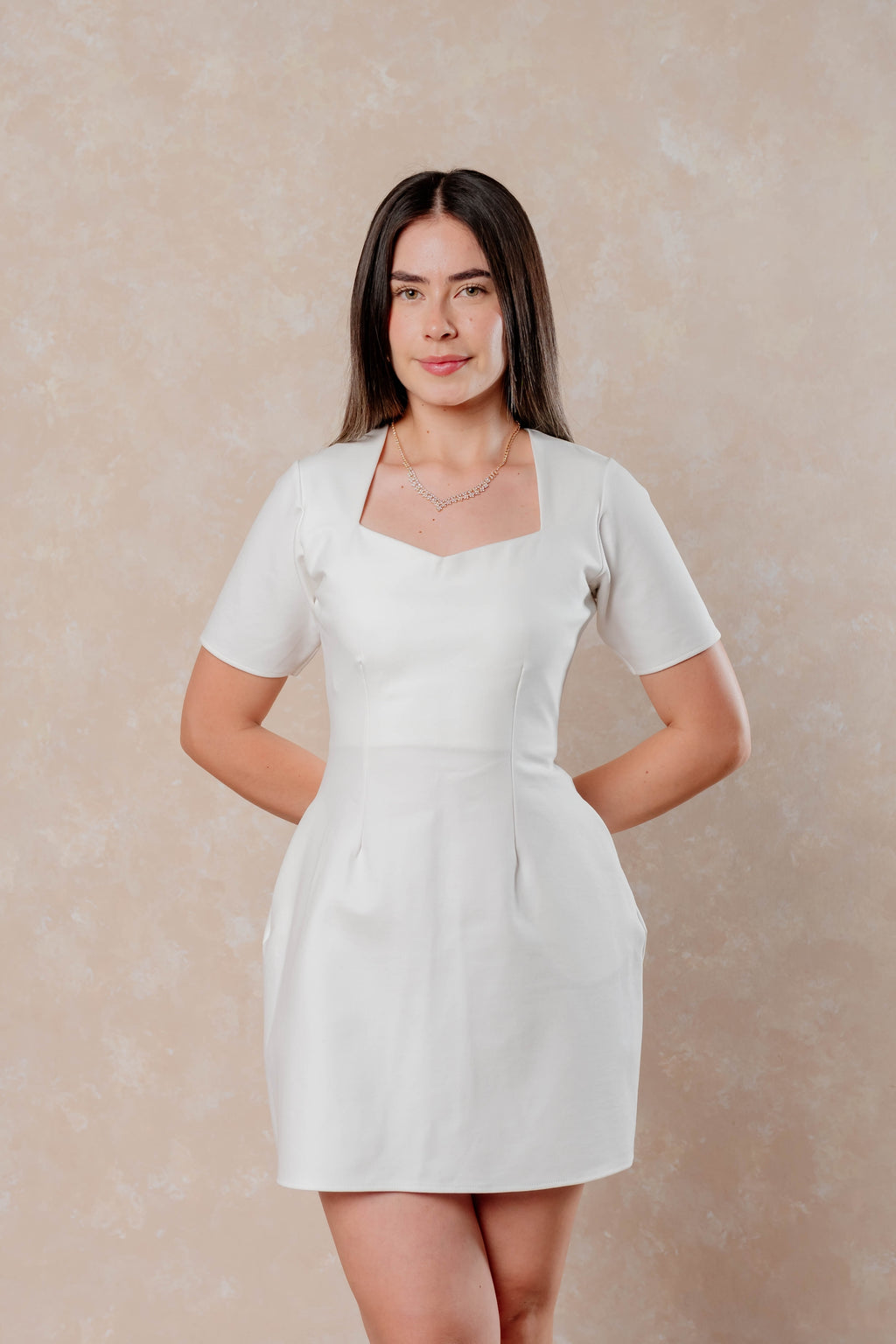 Vestido Valencia #12 Perla