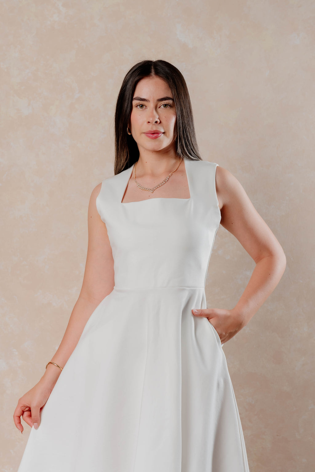 Vestido Sofia #1 Perla