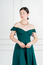 Vestido Sofia #6 Verde Botella