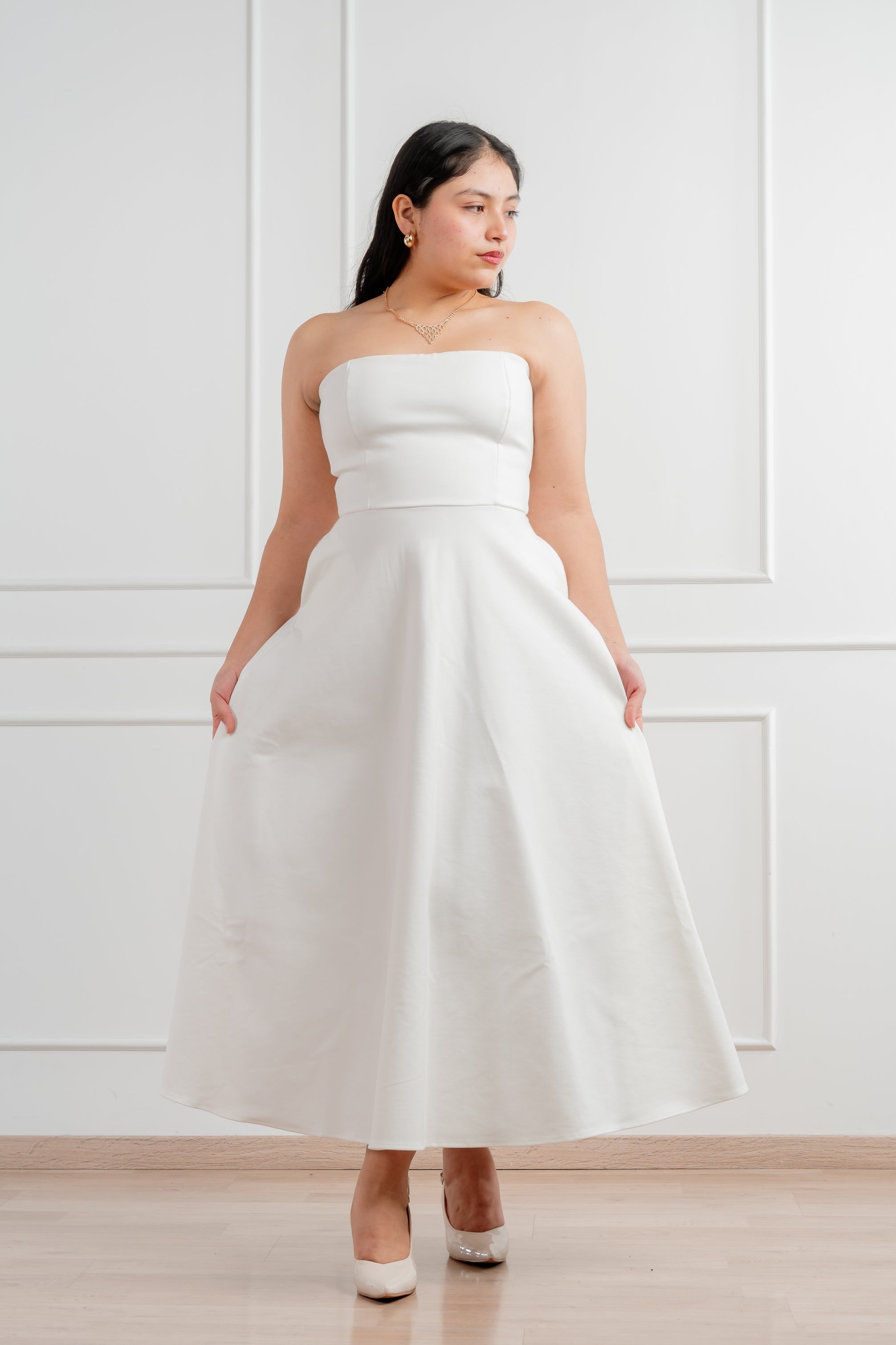 Vestido Sofia #4 Blanco