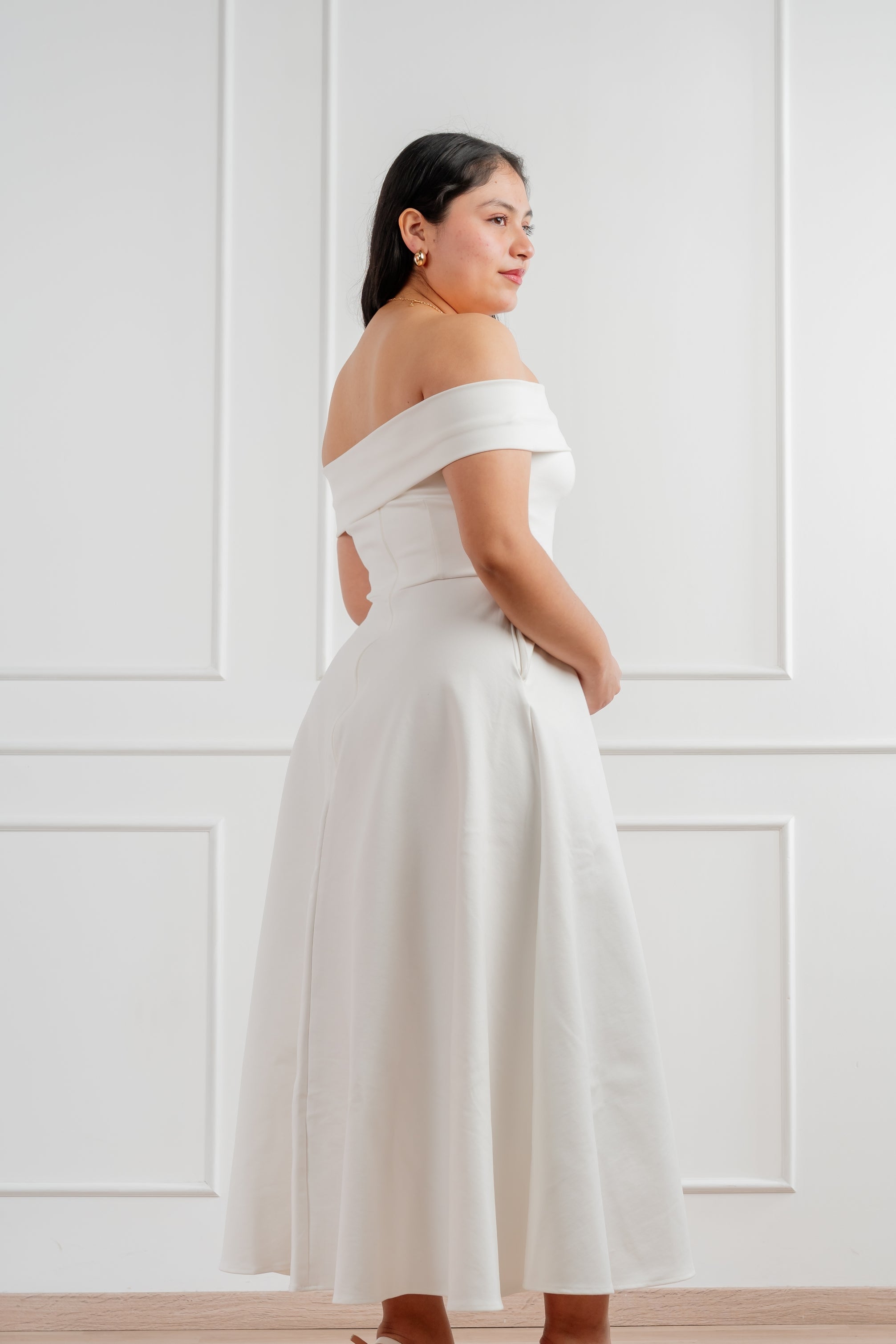 Vestido Sofia #8 Blanco