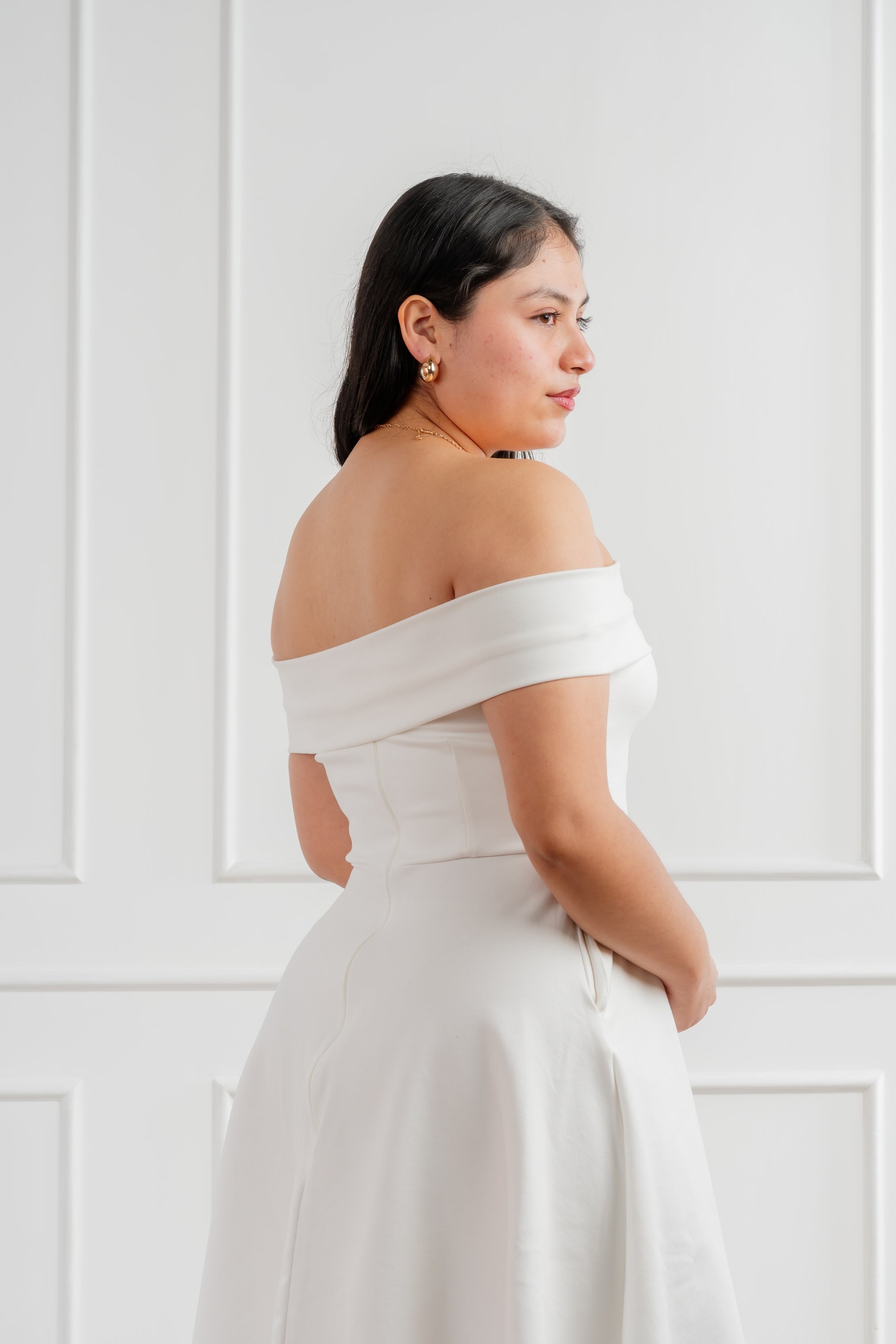 Vestido Sofia #8 Blanco