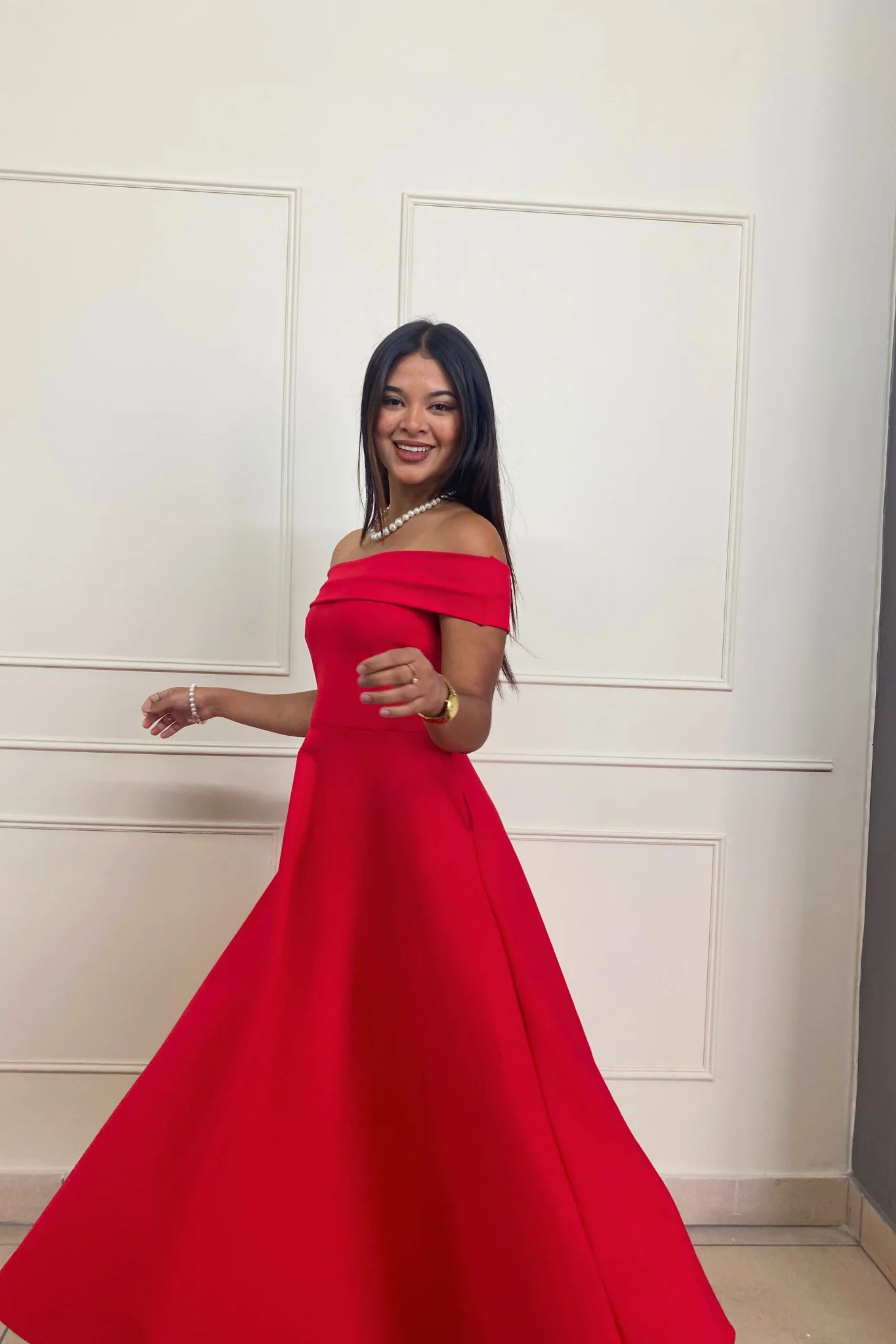 Vestido Sofia #8 Rojo
