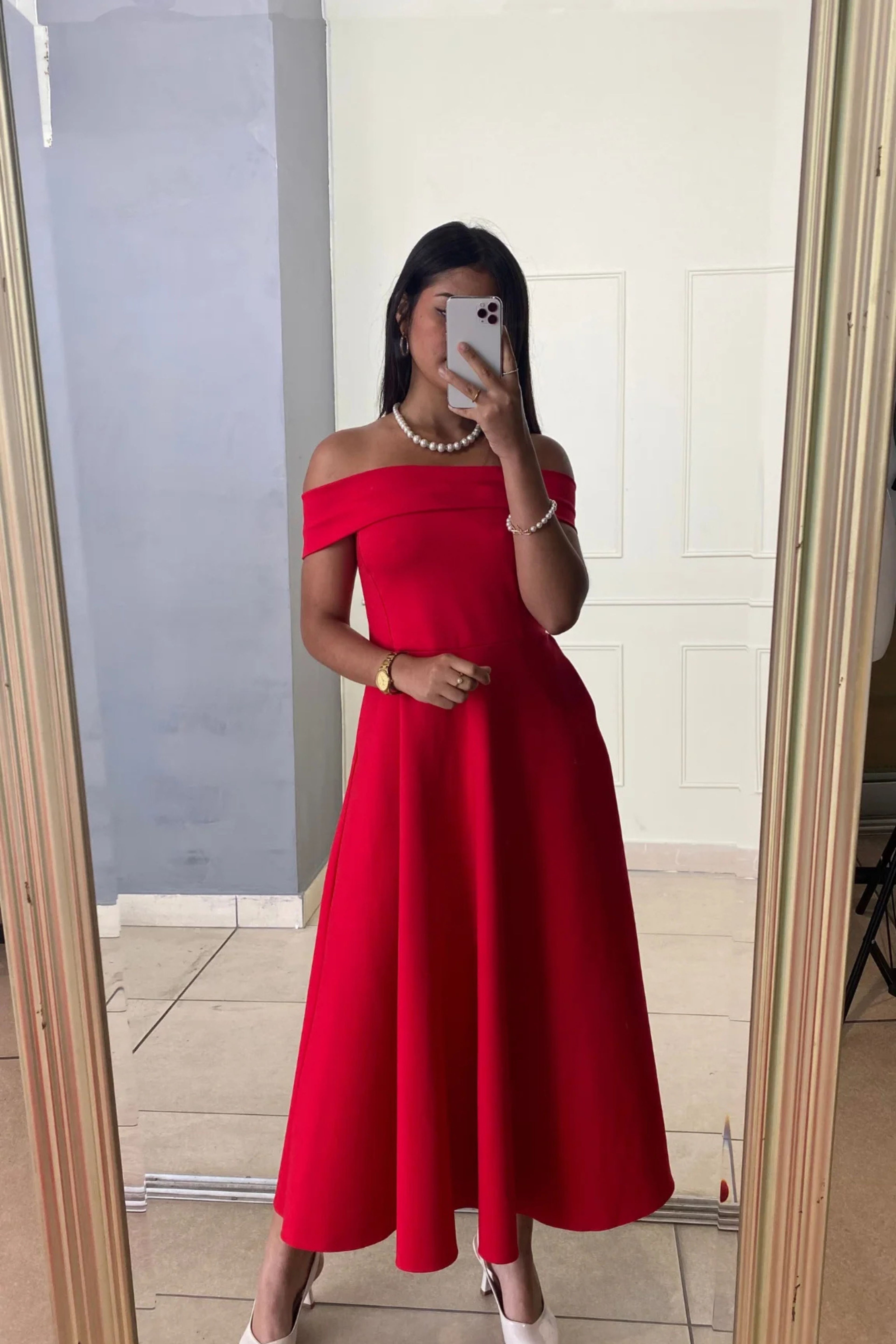 Vestido Sofia #8 Rojo