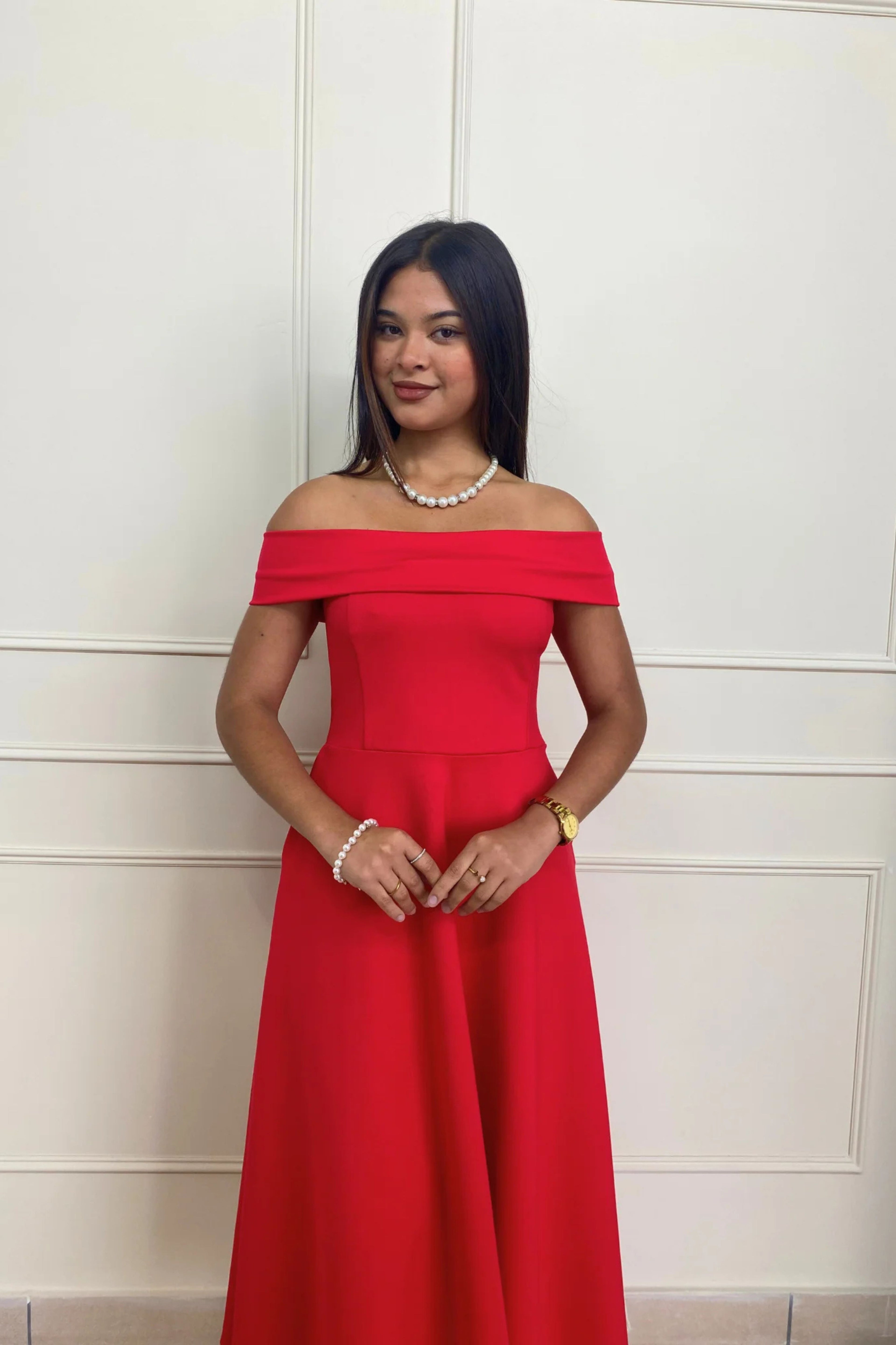 Vestido Sofia #8 Rojo