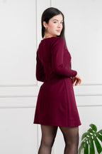 Vestido Genova #1 Vino