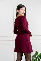 Vestido Genova #1 Vino