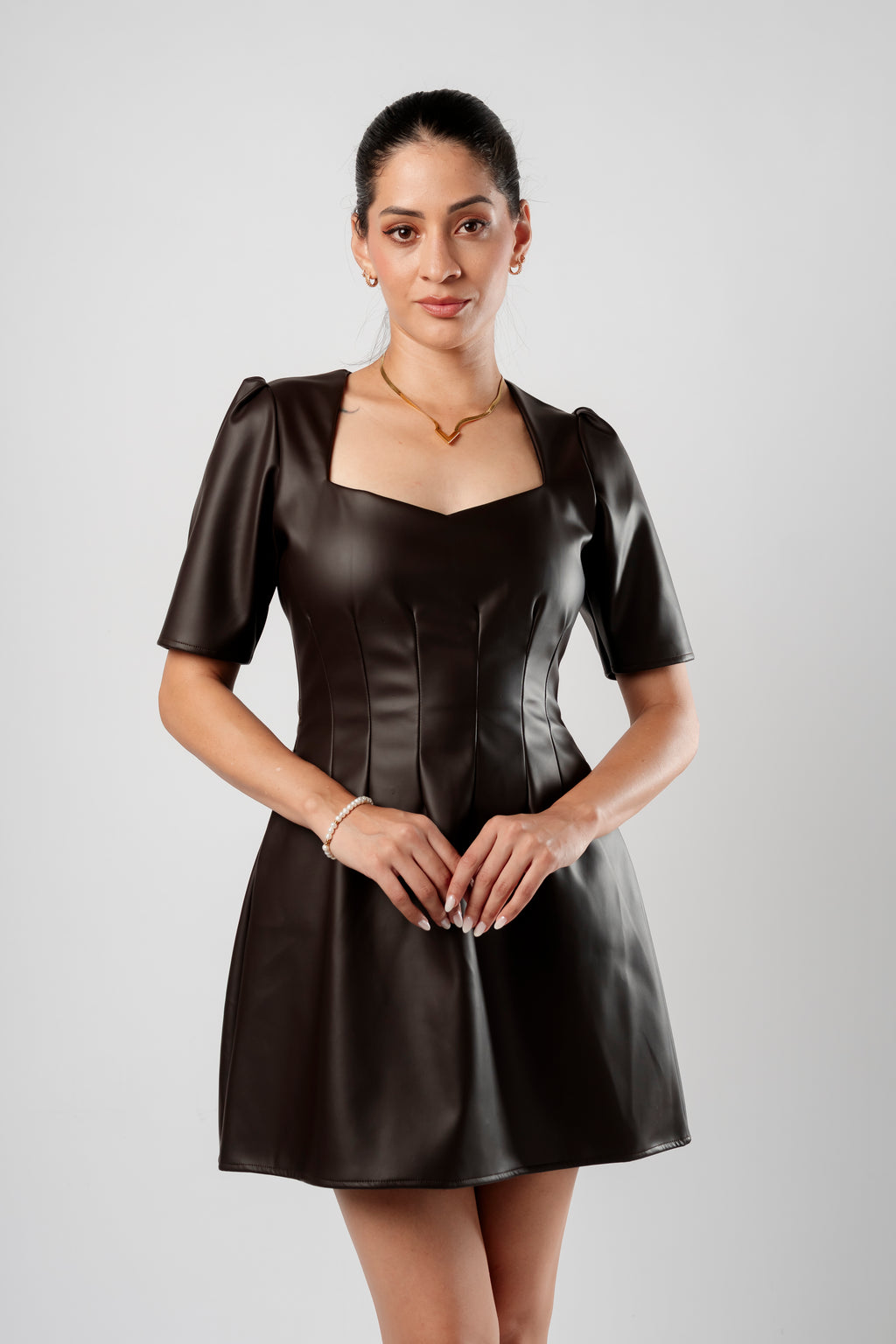 Vestido Silueta #2 Marron