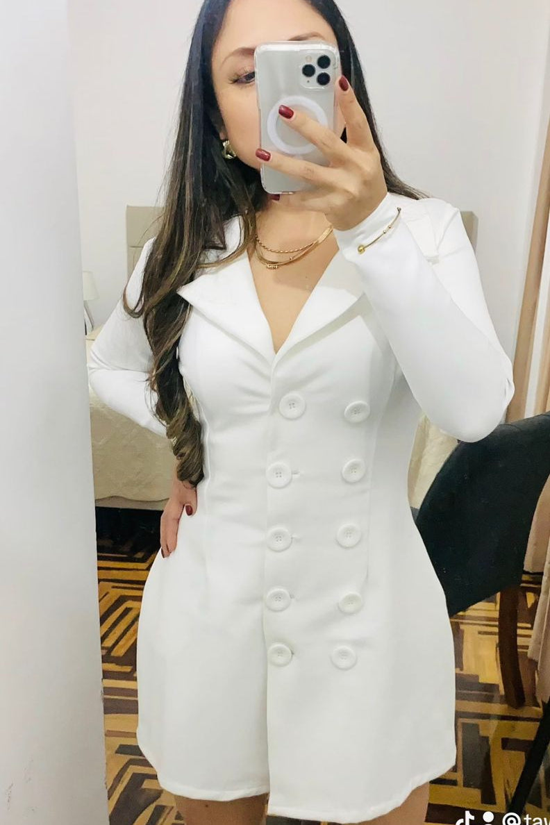 Vestido Blazer Perla