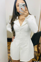 Vestido Blazer Perla