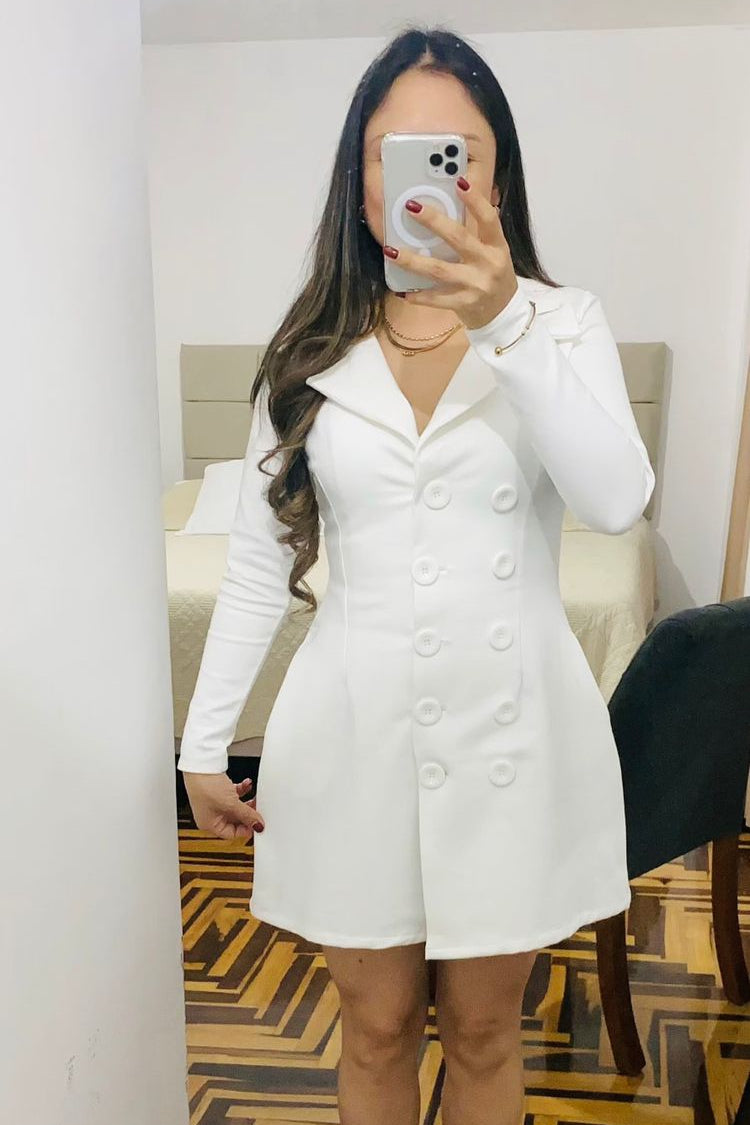 Vestido Blazer Perla