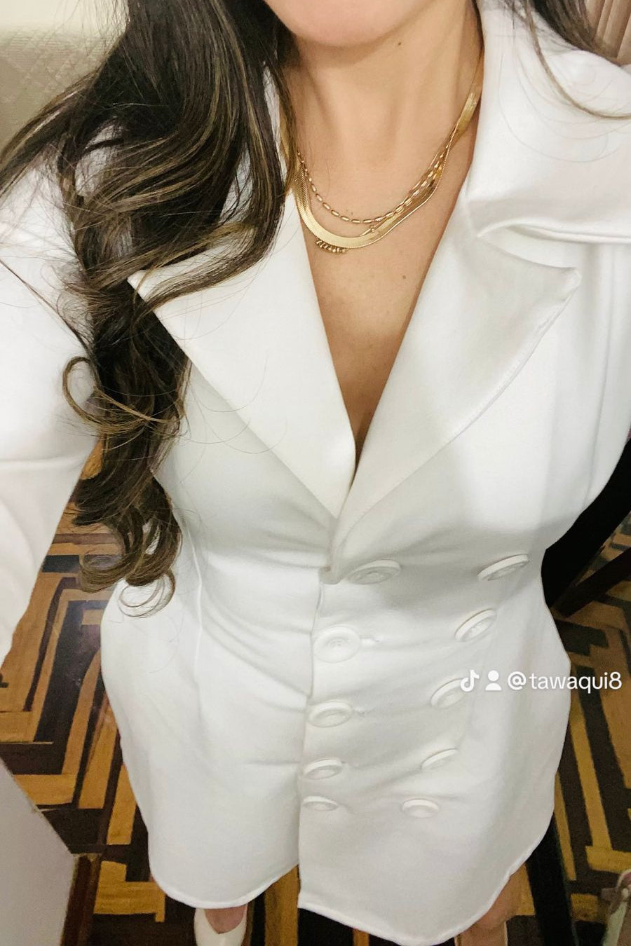 Vestido Blazer Perla