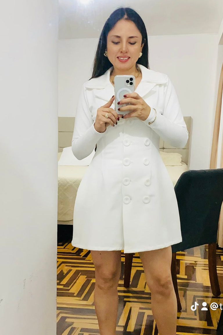 Vestido Blazer Perla