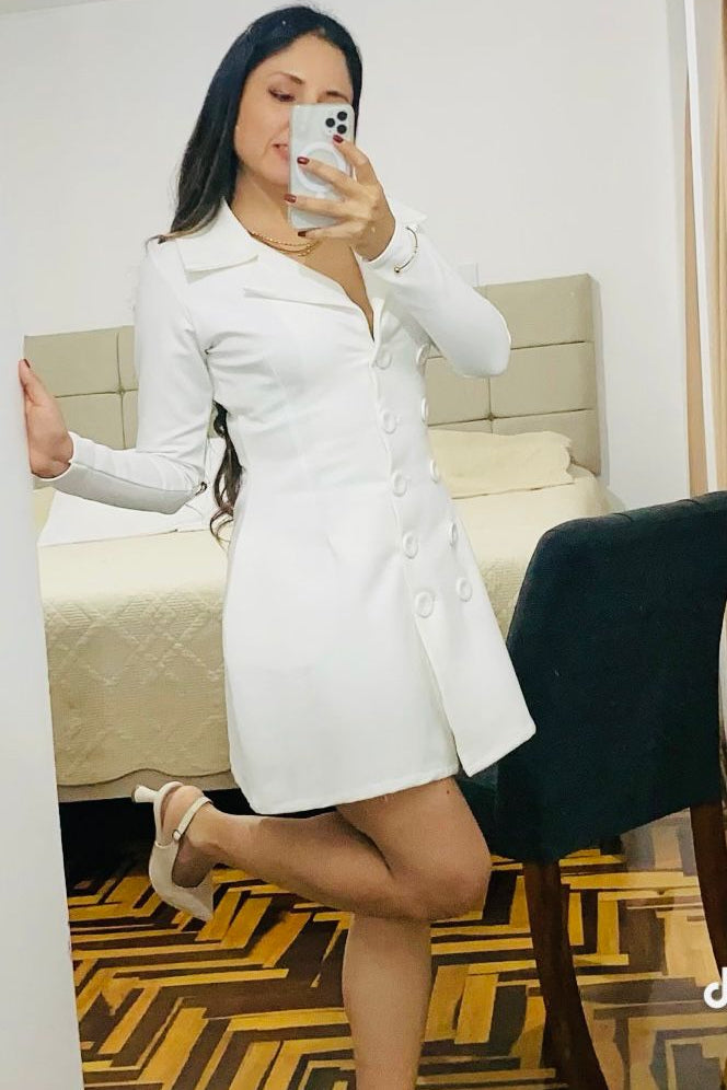 Vestido Blazer Perla