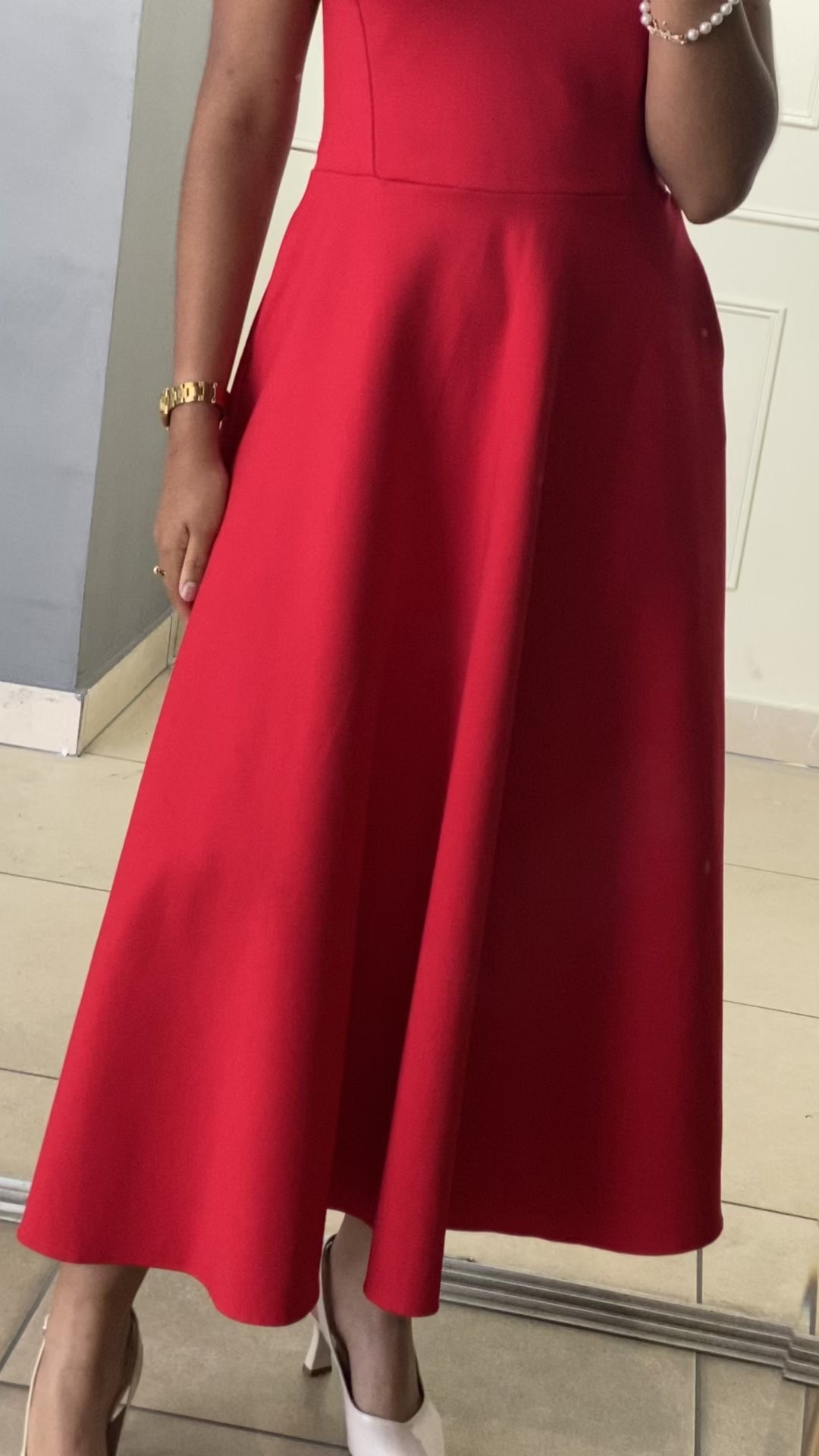 Vestido Sofia #8 Rojo